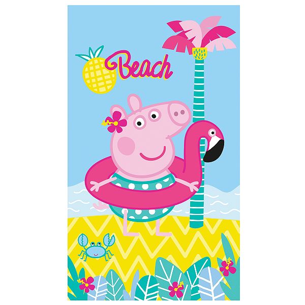 Serviette De Plage Peppa Pig Fille 3 12 Ans Bleu Kiabi 12 00