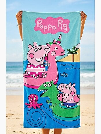 Serviette de Plage Peppa Pig | Licence Officielle