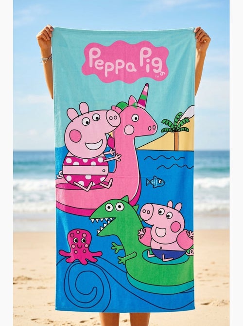Serviette de Plage Peppa Pig | Licence Officielle - Kiabi