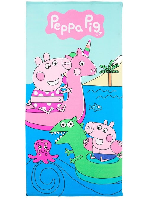 Serviette de Plage Peppa Pig | Licence Officielle - Kiabi