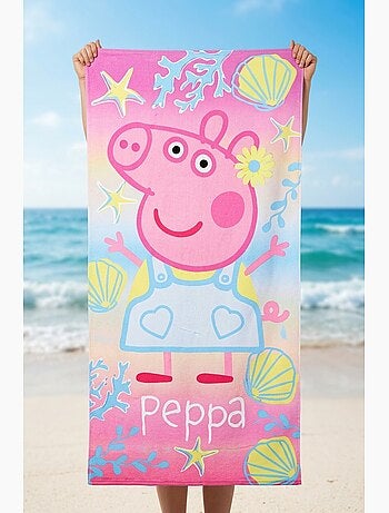 Serviette de Plage Peppa Pig | Licence Officielle