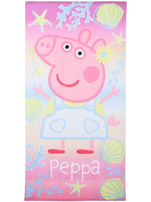 Serviette de Plage Peppa Pig | Licence Officielle - Kiabi