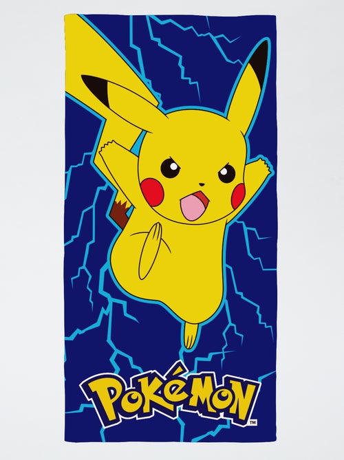 Serviette de plage 'Pokemon' - Kiabi