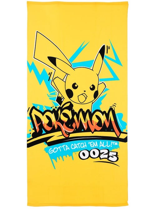 Serviette de Plage Pokemon| Licence Officielle - Kiabi