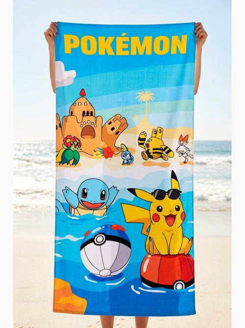 Serviette de Plage Pokemon| Licence Officielle - Kiabi