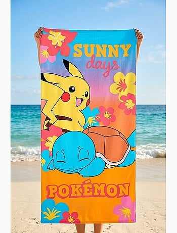 Serviette de Plage Pokemon | Licence Officielle