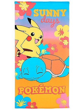 Serviette de Plage Pokemon | Licence Officielle
