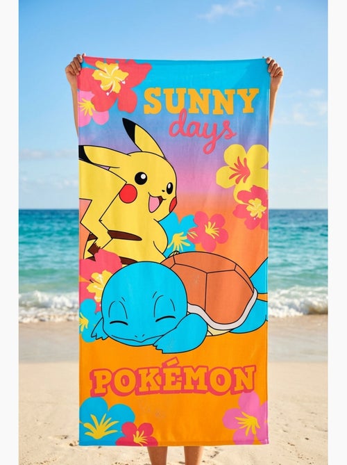 Serviette de Plage Pokemon | Licence Officielle - Kiabi Serviette de Plage Pokemon | Licence Officielle - Kiabi