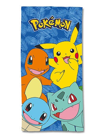 Serviette de plage Pokémon Starter 70x140 cm - 100% Microfibre - 250 GSM