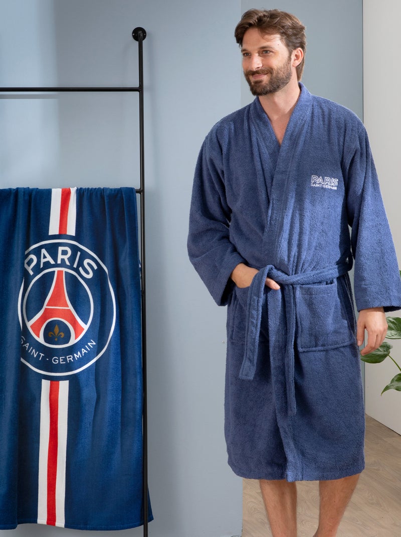 Serviette de plage 'PSG' Bleu - Kiabi