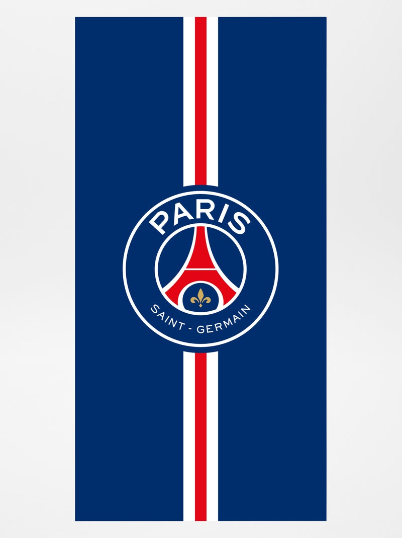 Serviette de plage 'PSG' Bleu - Kiabi