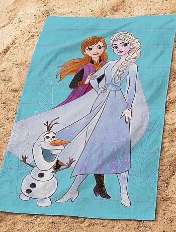 Serviette de plage 'Reine des Neiges'