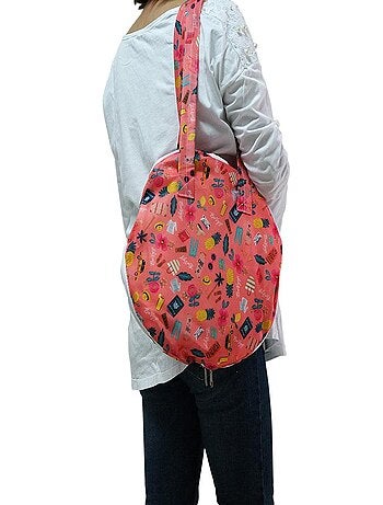 Serviette de plage ronde épaisse ANGELE