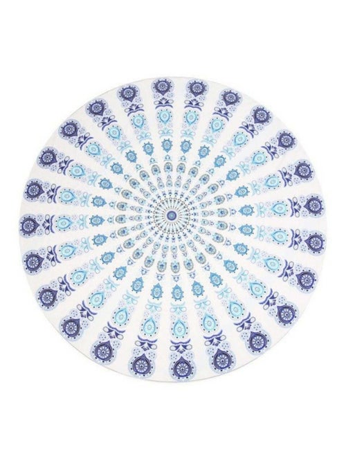 Serviette de plage ronde fine RODA - Kiabi