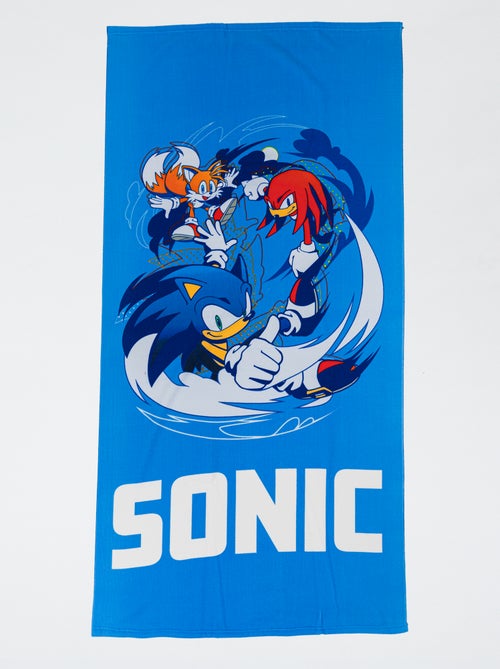 Serviette de plage 'Sonic' - Kiabi
