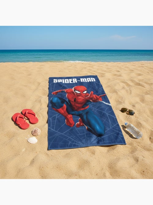 Serviette de Plage Spider-Man – 100% Coton Marvel | 70 x 140 cm - Kiabi