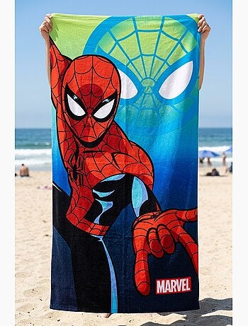 Serviette de Plage Spider-Man Multicolore| Licence Officielle