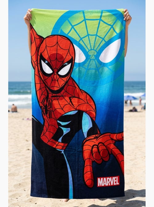 Serviette de Plage Spider-Man Multicolore| Licence Officielle - Kiabi