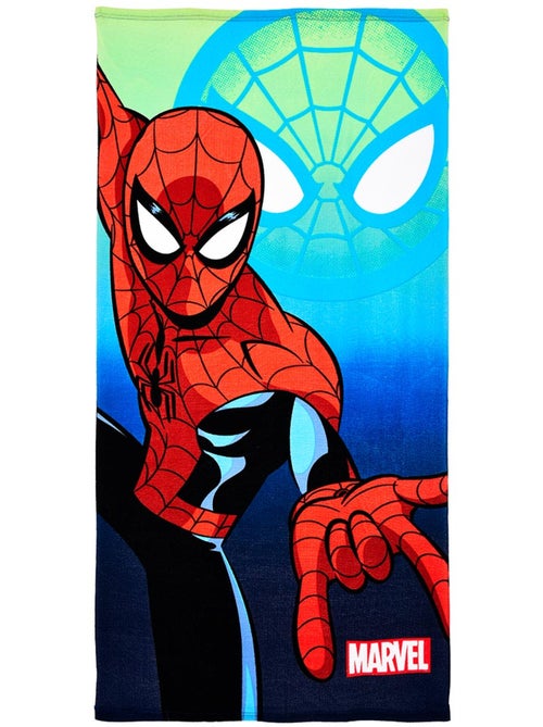Serviette de Plage Spiderman  | Licence Officielle - Kiabi