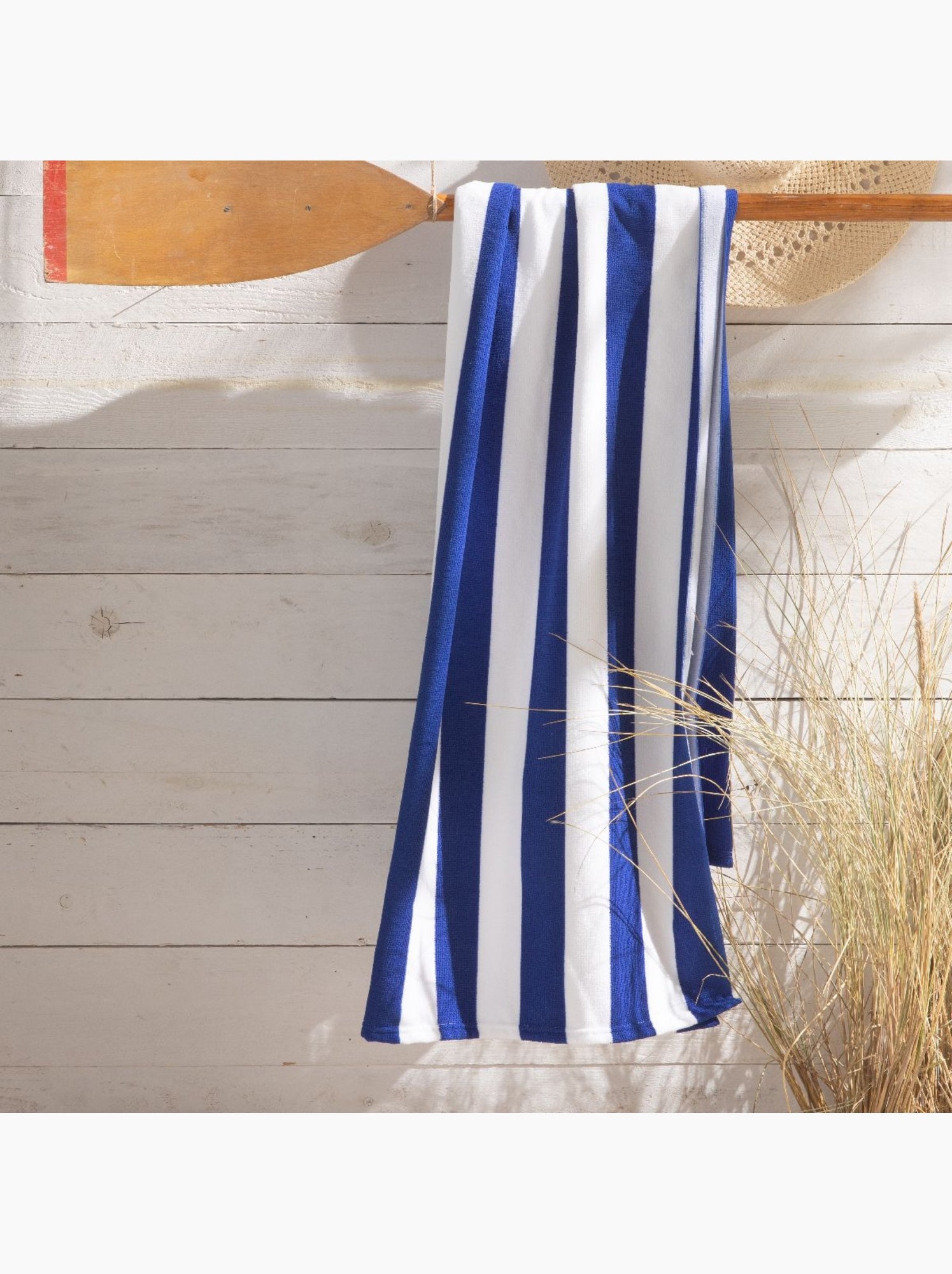 Serviettes, draps et gants de salle de bain bleu