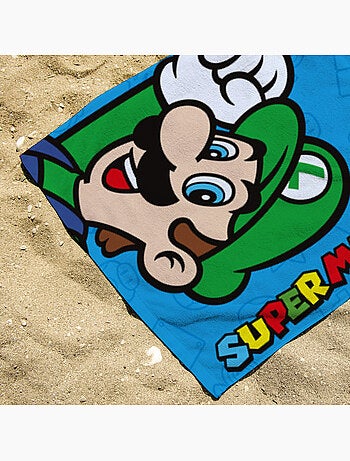 Serviette de Plage Super Mario - 100% Coton