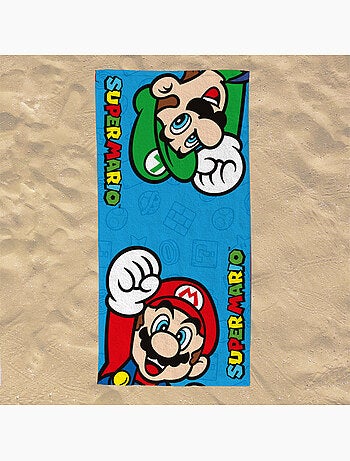 Serviette de Plage Super Mario - 100% Coton
