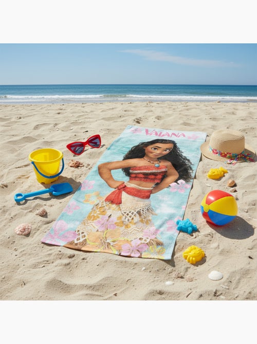 Serviette de plage Vaiana 100% Coton - Kiabi