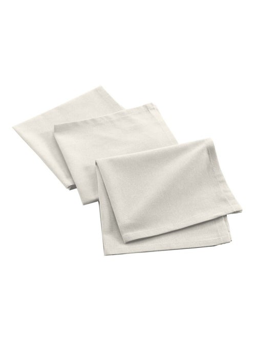 Serviette de Table Coton Douceur d'Intérieur - Kiabi Serviette de Table Coton Douceur d'Intérieur - Kiabi
