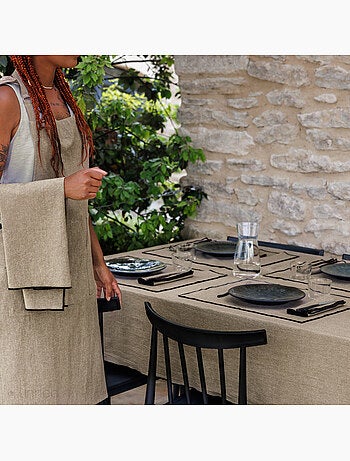 Serviette de table en coton HONO