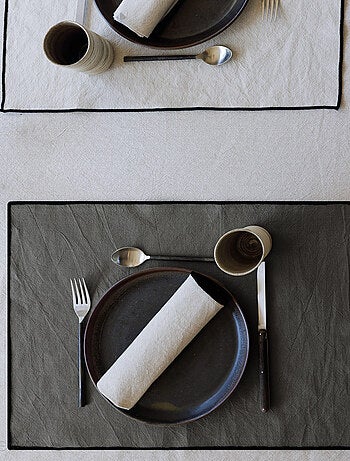 Serviette de table en coton HONO