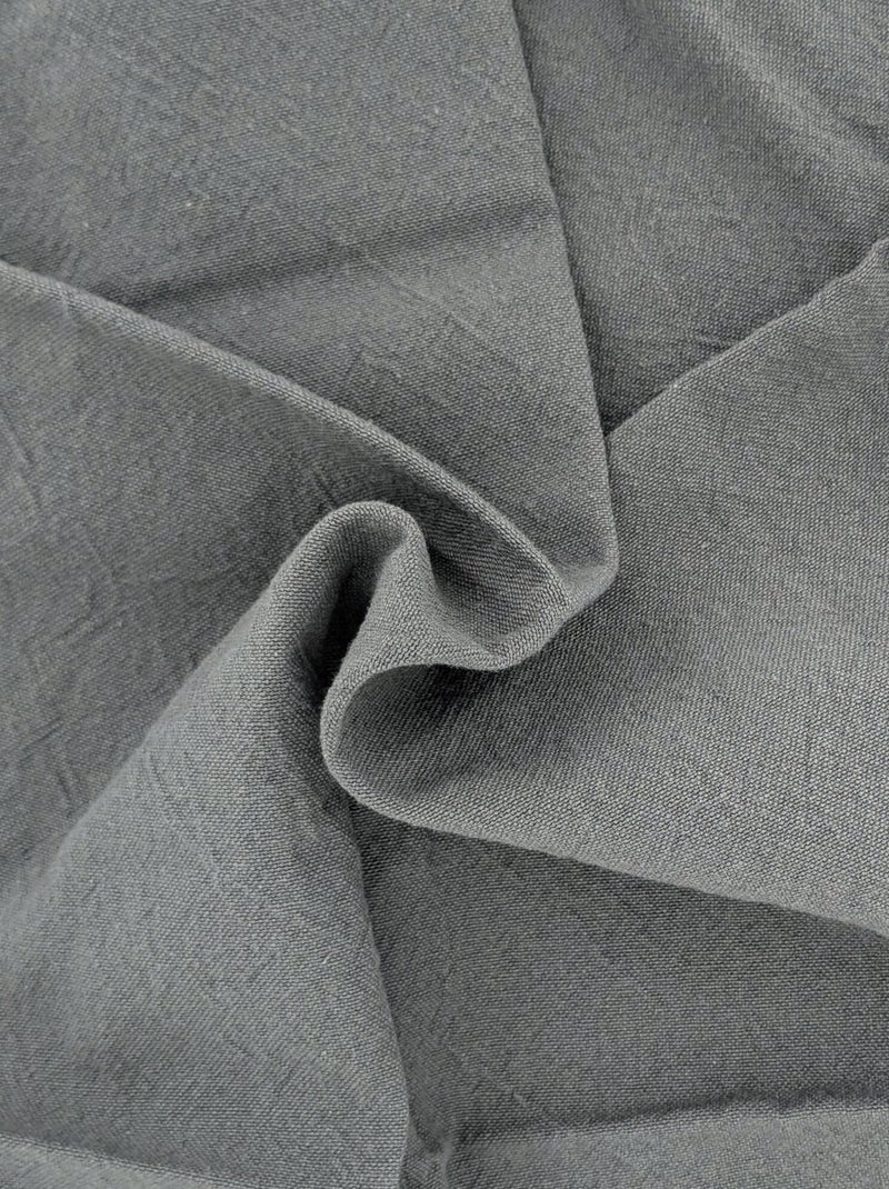 Serviette de table en coton HONO gris anthracite - Kiabi