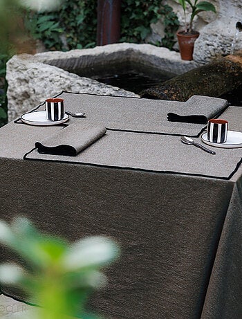 Serviette de table en coton HONO