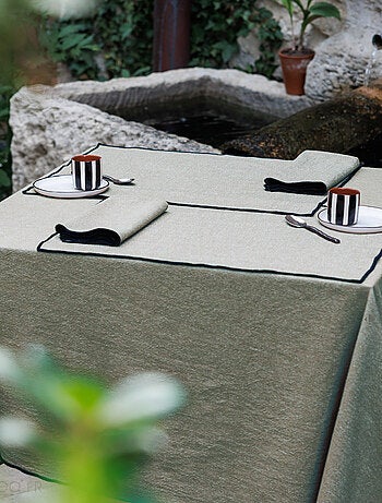Serviette de table en coton HONO
