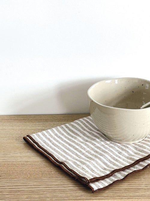 Serviette de table en coton - Kiabi
