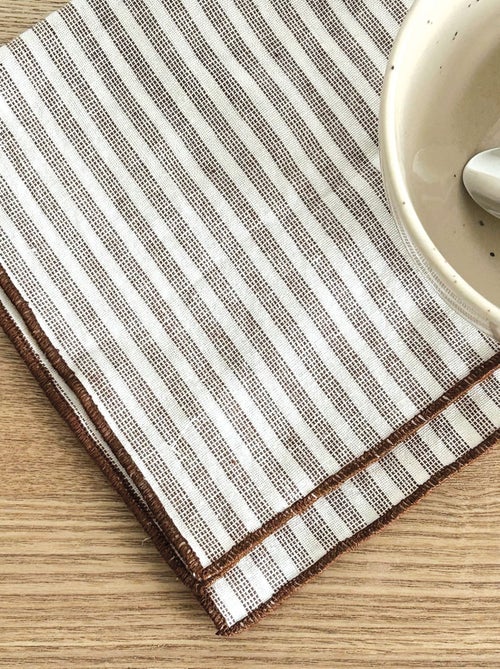 Serviette de table en coton - Kiabi