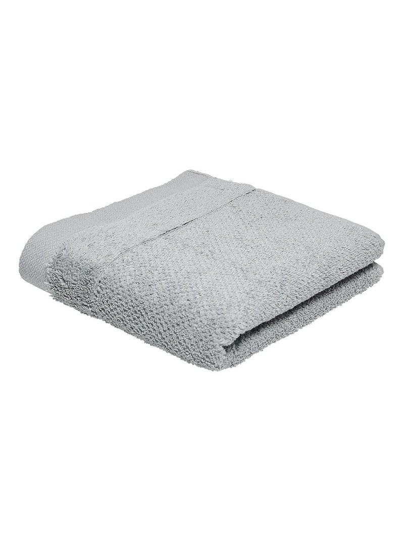 Serviette de toilette - 100% coton BIO Gris - Kiabi