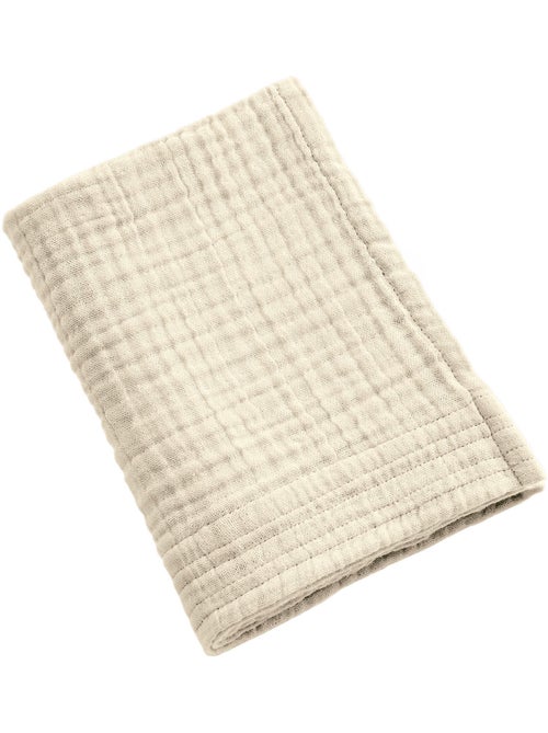 Serviette de toilette - Quadruple Gaze de Coton 220 g/m² - Gaia - Kiabi