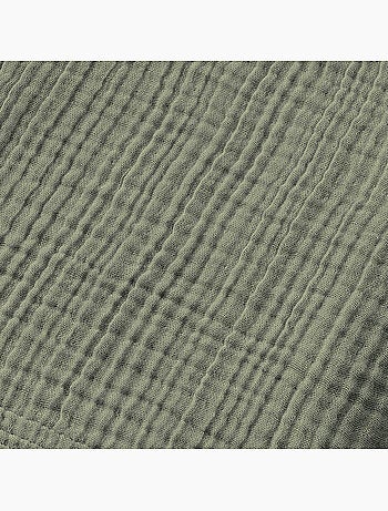 Serviette de toilette - Quadruple Gaze de Coton 220 g/m² - Gaia