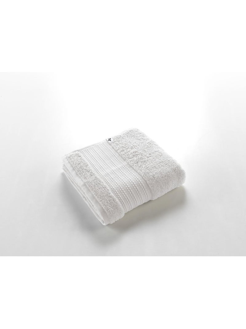 Serviette de toilette – 100%  Coton Épais 600 g/m² – Garance Blanc - Kiabi