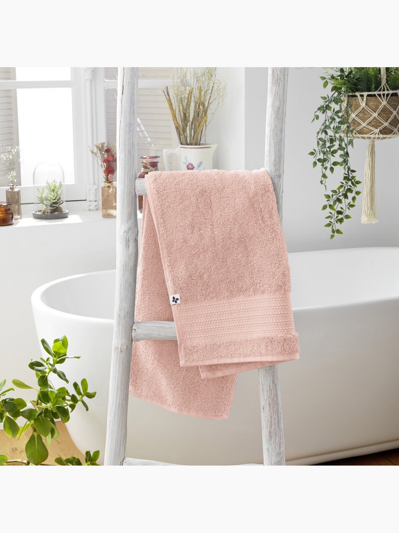 Serviette de toilette – 100%  Coton Épais 600 g/m² – Garance Vert foncé - Kiabi