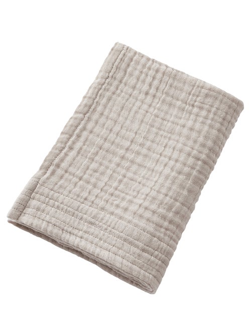 Serviette de toilette 50x90 cm Gaze de Coton - Kiabi Serviette de toilette 50x90 cm Gaze de Coton - Kiabi