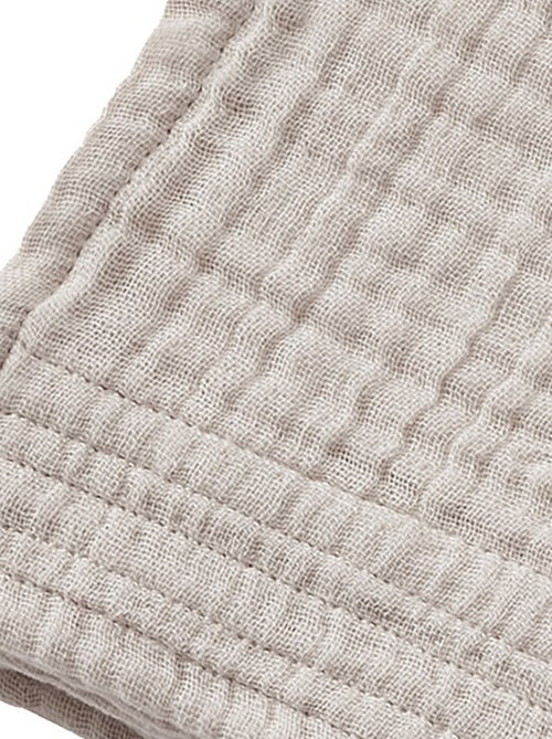 Serviette de toilette 50x90 cm Gaze de Coton - Kiabi Serviette de toilette 50x90 cm Gaze de Coton - Kiabi
