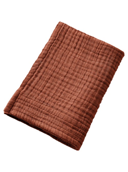 Serviette de toilette 50x90 cm Gaze de Coton - Kiabi Serviette de toilette 50x90 cm Gaze de Coton - Kiabi