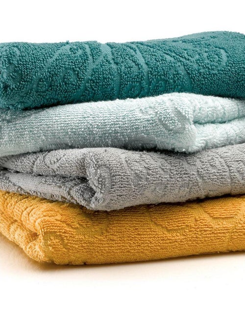 Serviette de toilette 50x90 en Coton Bio - Kiabi
