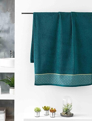 Serviette de toilette 90 x 150 cm Art-Chic Beline blanc