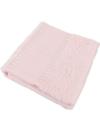 Serviette de toilette à broder éponge toile Aïda