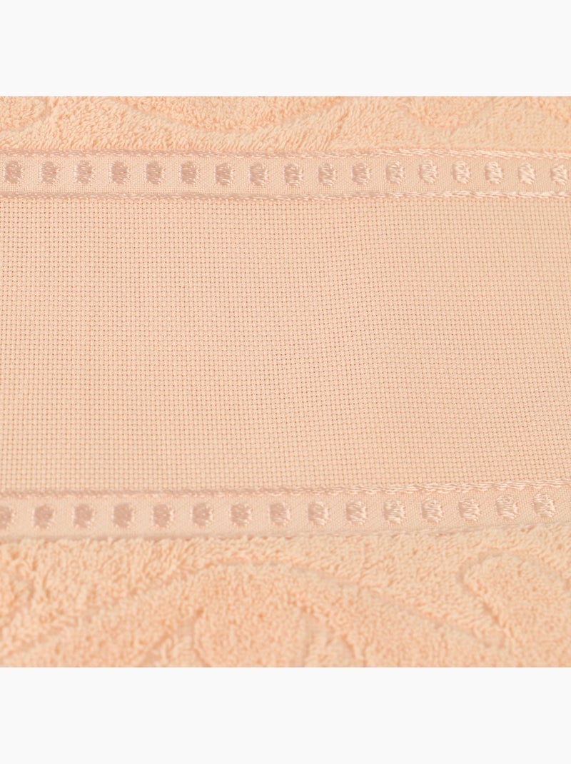 Serviette de toilette à broder éponge toile Aïda Rose - Kiabi