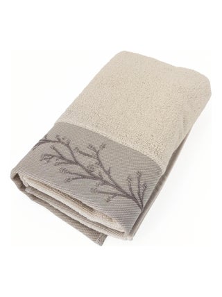 Serviette de toilette absorbante coton FEUILLE