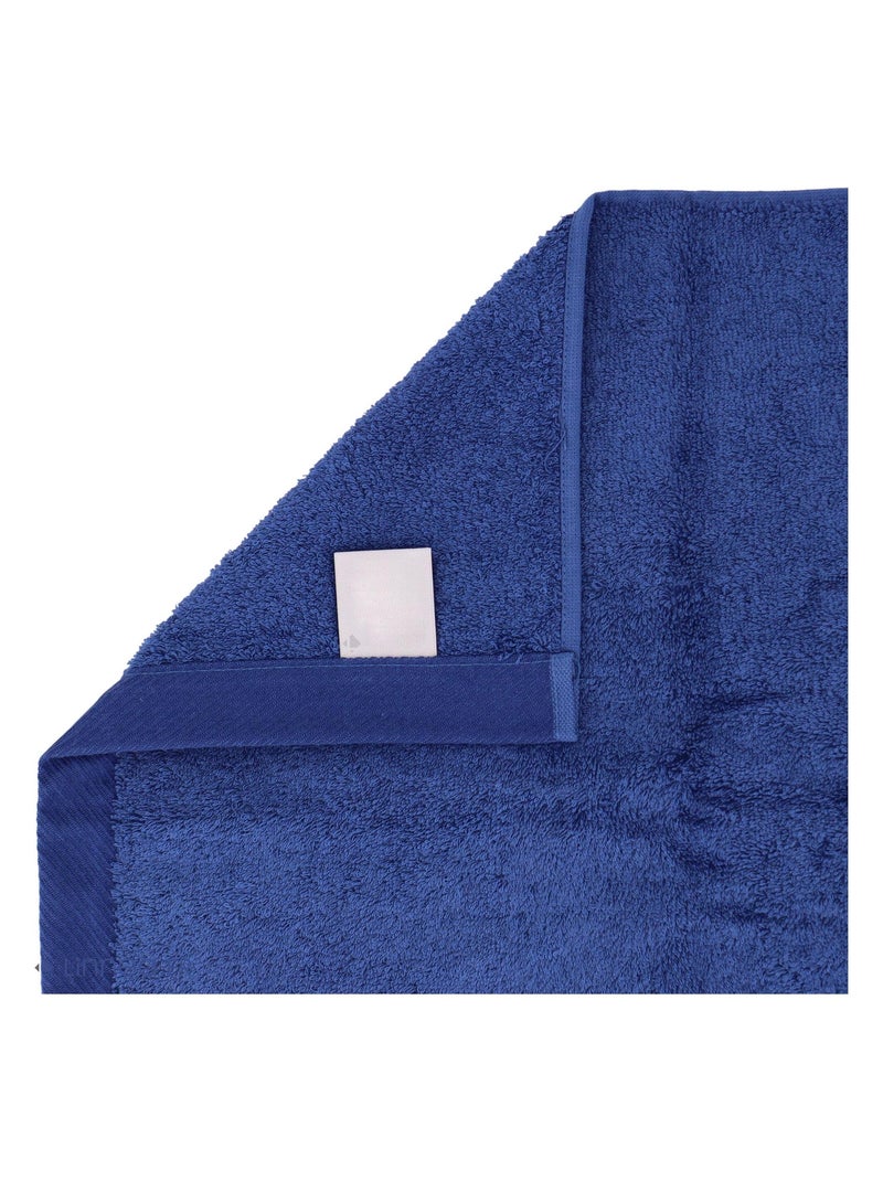 Serviette de toilette ALBA Bleu marine - Kiabi