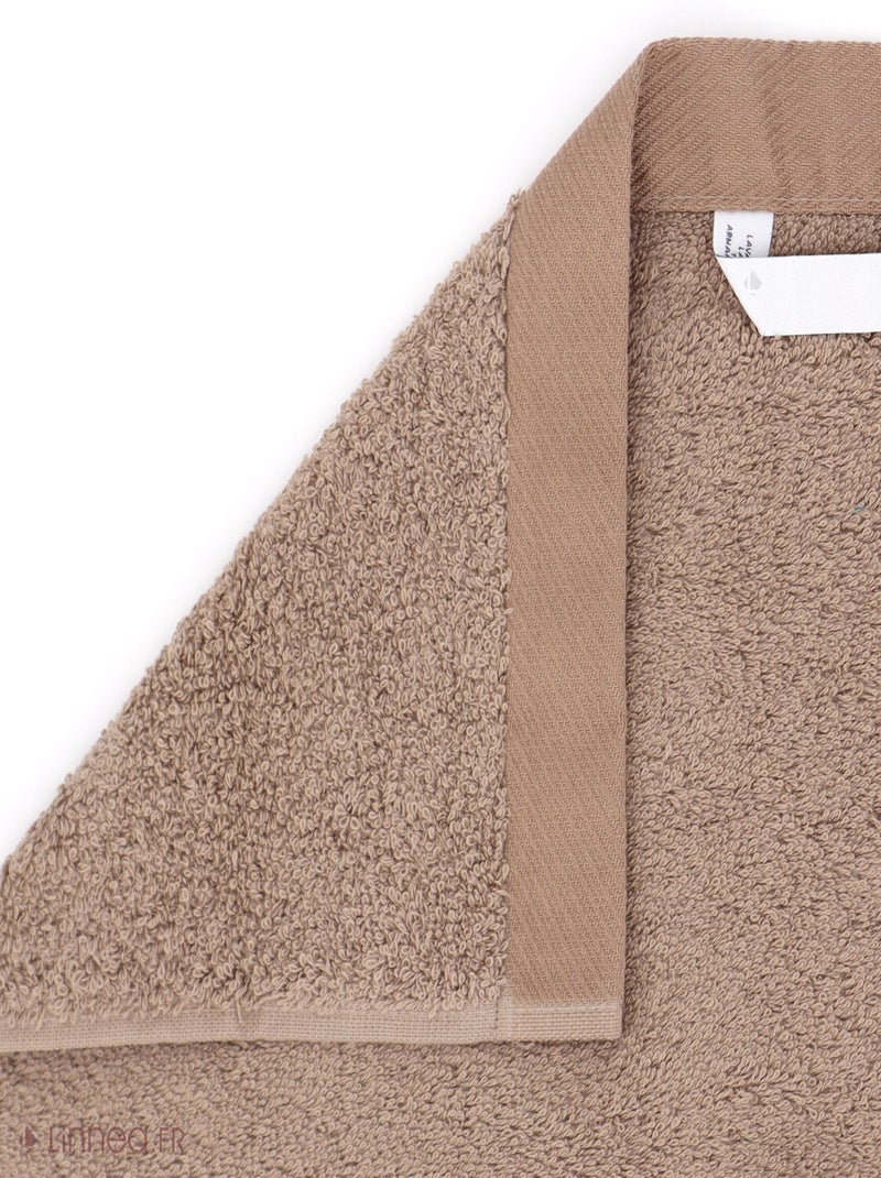 Serviette de toilette ALBA Gris taupe - Kiabi